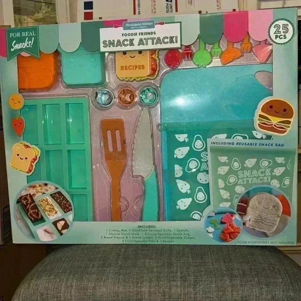 Foodie Friends Snack Attack food prep set, NIB